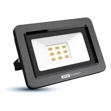 Reflector Faro Led Smd Exterior Interior 10w Brazo Oblicuo Color De La Carcasa Negro Color De La Luz Blanco Frío