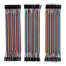 Cables De Puente Mmobiel, Dupont, Multicolores, 120 Unidades