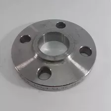 Flange Aço Inox 3 Polegadas 150 Lbs F316l C/ Ranhura