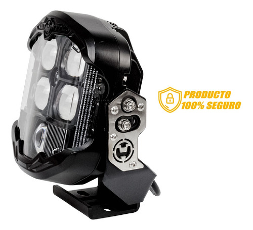 Par De Luces Led Dually Spot Blanco Jeep Wrangler Jl 2022+ Foto 7