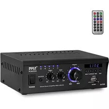 Amplificador De Audio Para El Hogar 2 X 75 W, Pyle Pcau35a.5