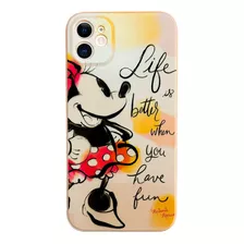 Carcasa Para Samsung A04 Diseño Disney Colores