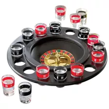  Ruleta De Shots Juego Mesa 16 Copas Juego De Fiesta Bebidas