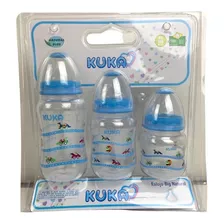 Kit Mamadeira Big Natural Bico Universal Com 3 Unidades Kuka