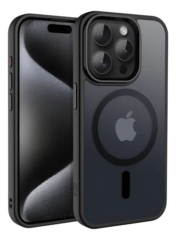 Funda Magnética Para iPhone 12 13 14 15 16 17 Pro Max Mate