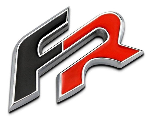 Logo Emblema Fr Para Seat 6.4x3.6cm Foto 4