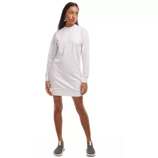 Blusão Vestido Moletom Manga Longa Brohood Branco