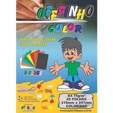 Bloco Para Educacao Artistica - Offpinho Color A4 75g 45fls.