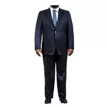 Traje Talla Extra Saco Hombre Precio De Fabrica Azul Formal