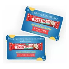 10 Lembrancinhas Card + Prestígio Dia Do Trabalhador