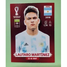 Figurita Mundial Qatar 2022 Lautaro Original Europea