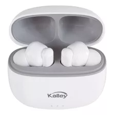 Audífonos Kalley Inalámbricos Bluetooth In Ear Tws K-audb1 Color Blanco