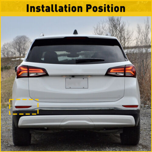 For 2018-2022 Chevrolet Equinox Left Rear Bumper Reflect Aab Foto 8