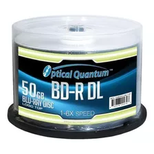 Óptico Quantum 50 Gb 6x Blu-ray De Doble Capa Grabable Disco
