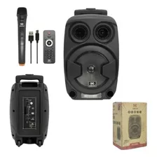 Caixa De Som Mox M-s660 Potente 12w Bluetooth Karaoke Pro
