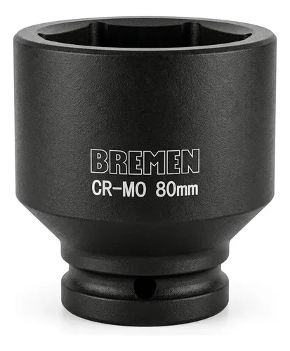Llave Tubo Bremen 80mm Impacto Hex Enc 1 Largo 90mm 8457 Negro