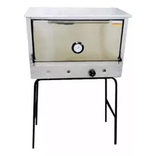 Horno Pizzero 12 Moldes Fte Acero Inox Incluye Pie Apoyo