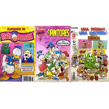 3 Revistinhas Gibis Quadrinhos Turma Da Mônica Pato Donald