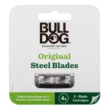 Bulldog Cartuchos Máquina Afeitar Original Bamboo 4u