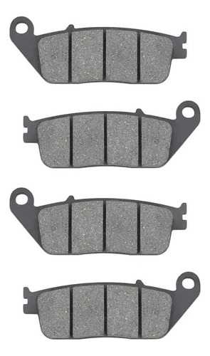 Foto de 2 Pares De Pastillas De Freno Para Honda Cb600f Cbf1000 F Fa