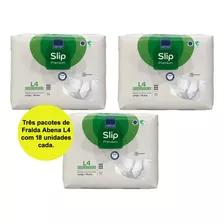 Fralda Geriátrica Abena Slip Premium L4 (kit Com 03 Pacotes)