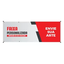 Banner Faixa Lona C\ Ilhós Personalizada 3,9x 0,70