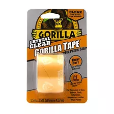 Cinta Adhesiva De Cristal De Gorilla 6015002, 1.5 X 5 Yd (p