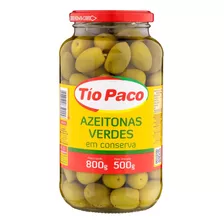 Azeitona Verde Em Conserva Tío Paco Vidro 500g