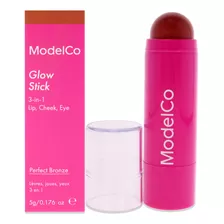 Glow Stick Bronze 3 En 1, 5 G, Para Labios, Mejillas Y Ojos