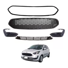 Kit Grade Moldu Parachoque Dianteiro Ford Ka 2019 2020 2021 