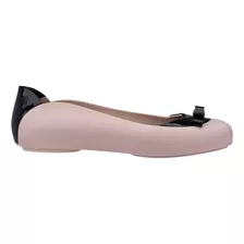 Sapatilha Melissa Pump It Ad - Rosa/preto