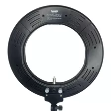 Ring Light Iluminador Portátil 46cm Tomate Tripé 2m C/sacola Preto 110v/220v