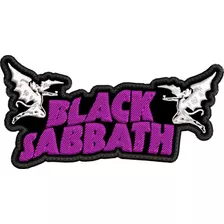 Parche Bordado Black Sabbath 11.9x6.0.metal/rock Clasico