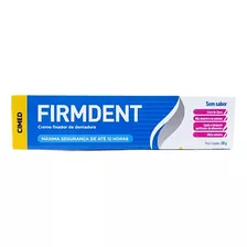 Creme Fixador De Dentadura Firmdent Sem Sabor 20g Cimed