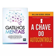 Kit Livro A Chave Do Autocontrole+ Gatilhos Mentais Novo