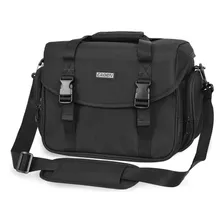 Bolso Funda Para Camara Caden Bandolera Impermeable Negro