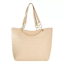 Bolsa Elegante M 1506 Mayoreo Bolsos Moda Y Calidad Color Beige