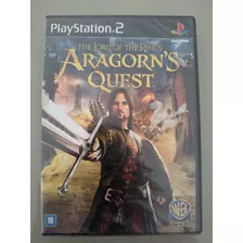 Jogo The Lord Of The Rings Aragorn`s Quest Play Station 2