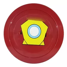 Escudo Infantil Homem De Ferro Brinquedo Vingadores Vermelho