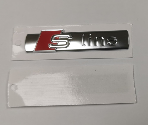 2 Emblemas Audi Sline 100% Originales Sq3 Sq5 Sq7 Sq8 Tt S3 Foto 6