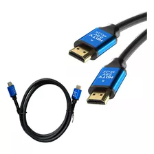 Cable De Video Hdmi V2.0 De 1.5 Metros Full Hd 4k 1080p