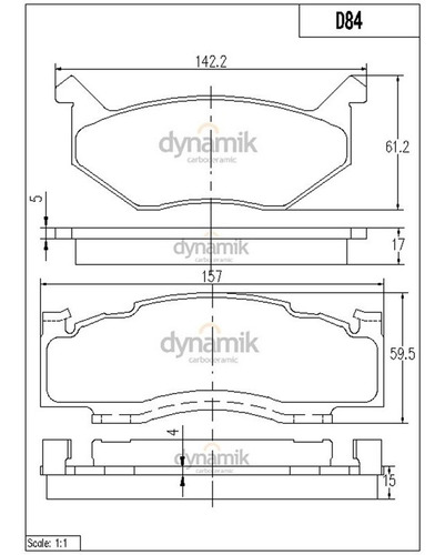 Balatas Semimetalicas Del Plymouth Fury V8 5.7l 74 Dynamik Foto 2