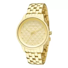 Relógio Technos Trend Feminino Analógico - 2035lwm/4x Cor Da Correia Dourado Cor Do Bisel Dourado Cor Do Fundo Dourado