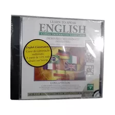 Cd Rom Learn To Speak English 7 - Novo E Lacrado