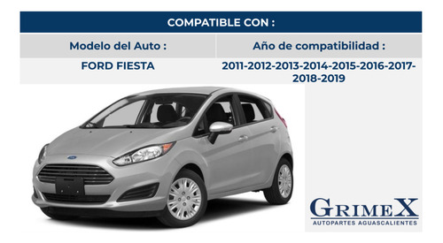 Espejo Ford Fiesta 2011-11-2012-2013-2014-2015-2016-16 Ore Foto 3
