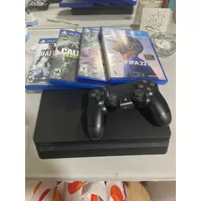 Playstation 4 - 500 Gb / Inc Mando Y 4 Juego Originales