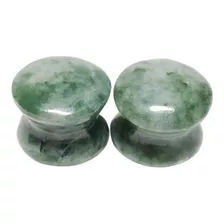 Expansores De 9.2mm De Jade De Guatemala, Para Las Orejas.