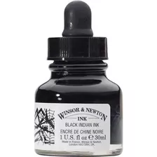 Tinta China Drawing Ink Winsor & Newton Negra Gotero X 30 Ml