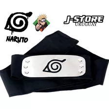 Bandana De Konoha Aldea La Hoja Cinta Negra Naruto