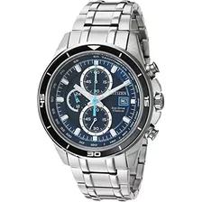 Citizen Mens Quartz Stainless Steel And Titanium Casu